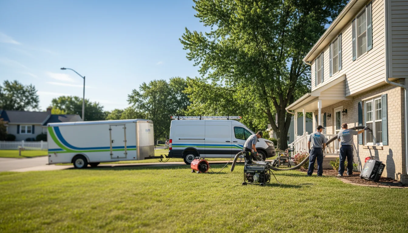 Flooded Basement Restoration And Cleanup With Repair in Chillicothe, IA near me
